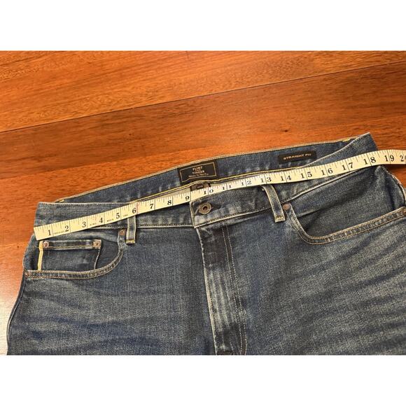 36 X 32 Flint And Tinder Straight Fit Blue Jeans - Picture 14 of 14